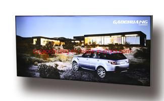 Classic Edge-Lit LED Sign Wall Mounted Type Tension Fabric Lightbox Graphic