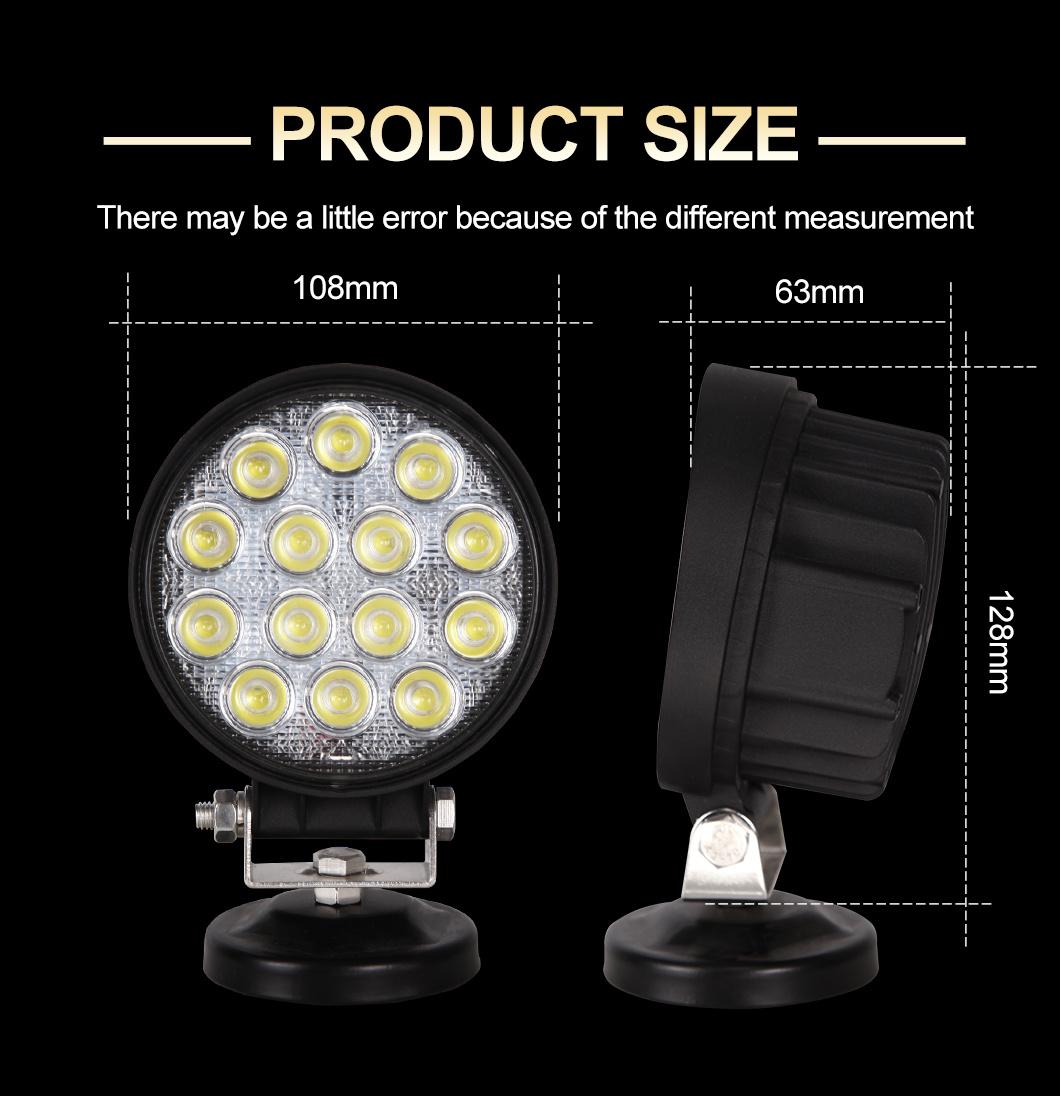 LED Work Light 12V 24V White 6000K Bar Fog Headlight Spot Flood Combo Waterproof Driving Lights