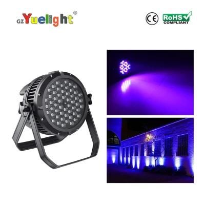 DJ Disco 54PCS Sharpy Waterproof LED PAR Light for Stage Wedding Cold Fountains