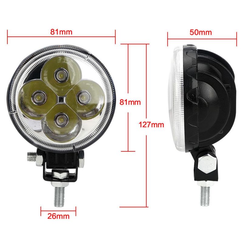 3inch LED Pods Fog Lights for Jeep Truck Offroad Wholesale 12W LED Work Light