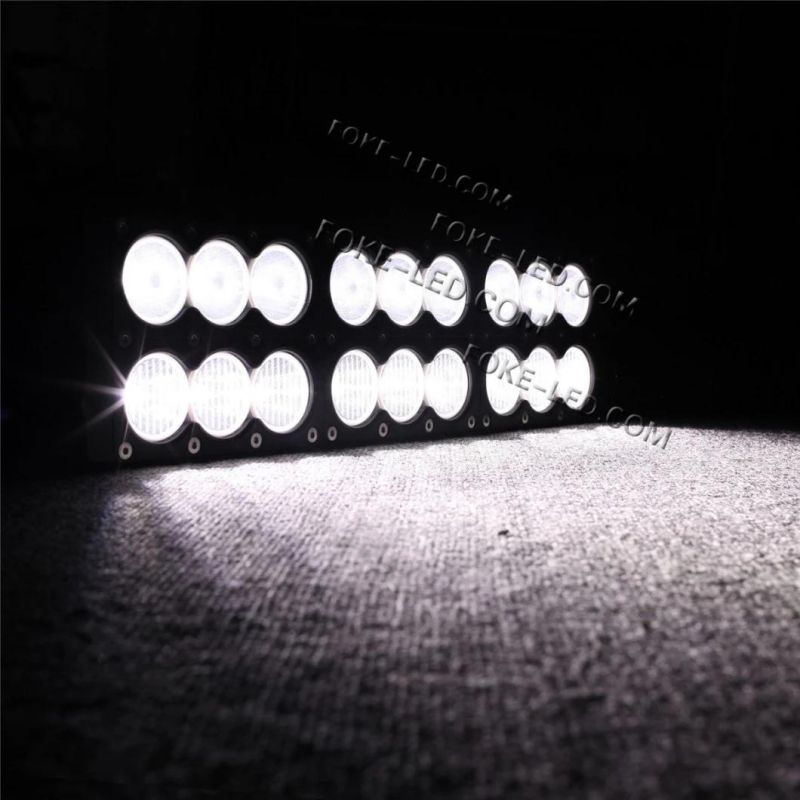 China Factory New Type 60W 90W-300W Double Row Amber White off Road LED Light Bar