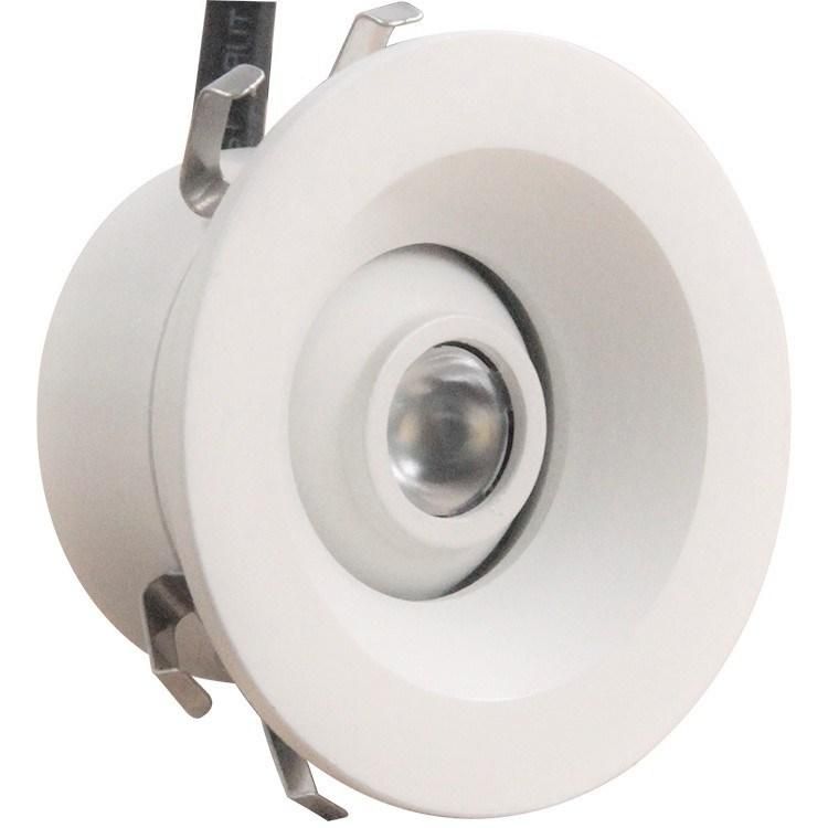 European Quality LED New Eyeball Spot Light Focus Light Showcase Light for Cabinet