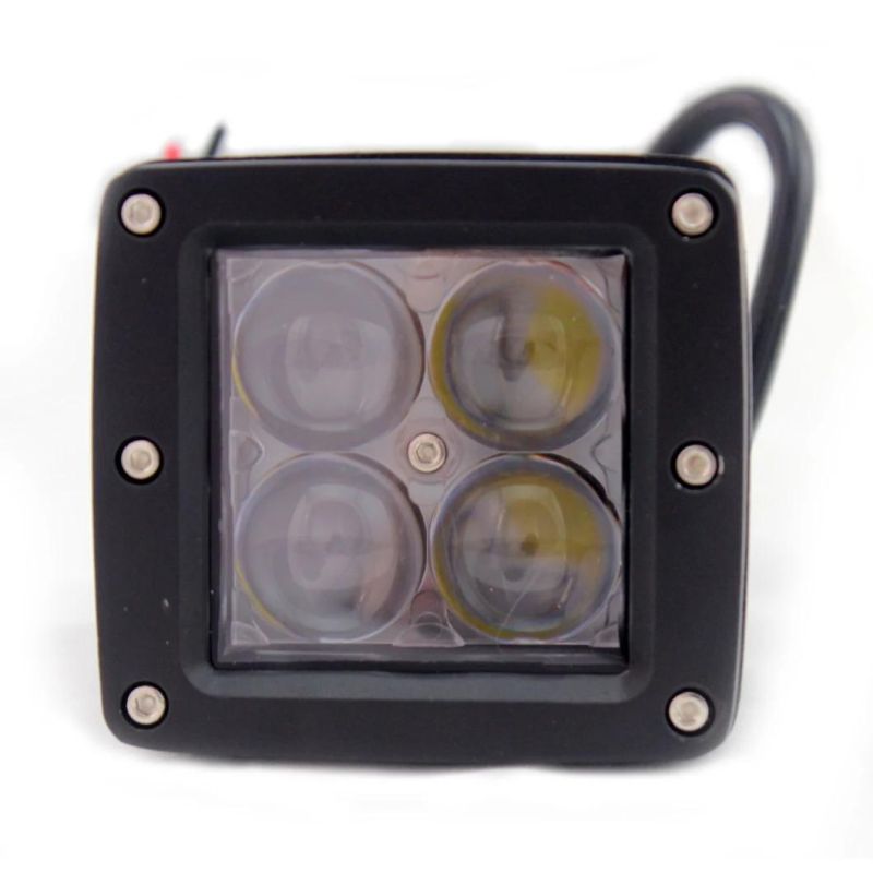 16W LED Work Light for Tractor off Road 4WD Truck SUV Driving Lamp