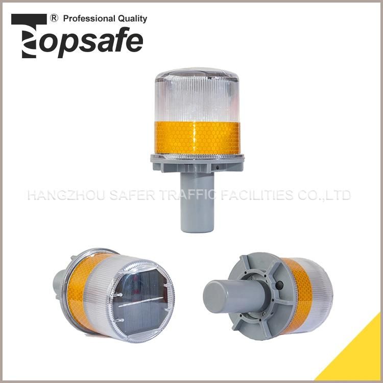 4PCS LED Solar Traffic Safety Warning Light with Ce Certificate