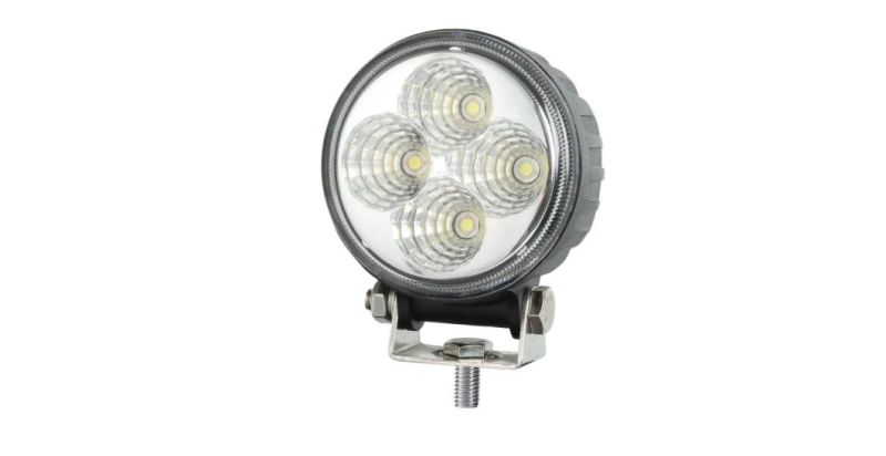 Ultra Durable Round 3inch 12W Flood Epistar LED Back up Light for Offroad Truck Jeep 4X4