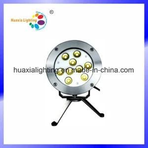 9PCS White LED Spot Underwater Pool Lighting Light