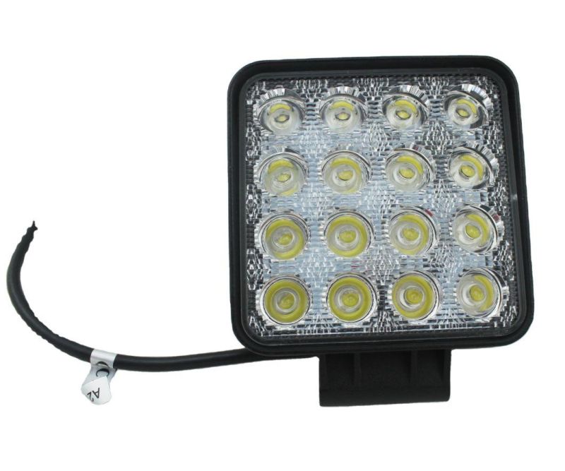 Wholesale Car Spot Light 12V 4.5 Inch 48W Square Offroad Epistar Auto LED Work Light for Truck