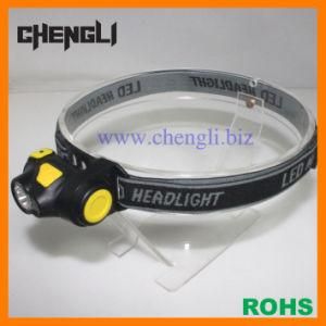 1 CREE LED+1 Red LED Mini Head Lamp (LA1230)