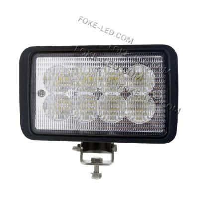 Agriculture 6&quot; Rectangular Flood Beam 40W CREE LED Car Light Tractor Work Lights