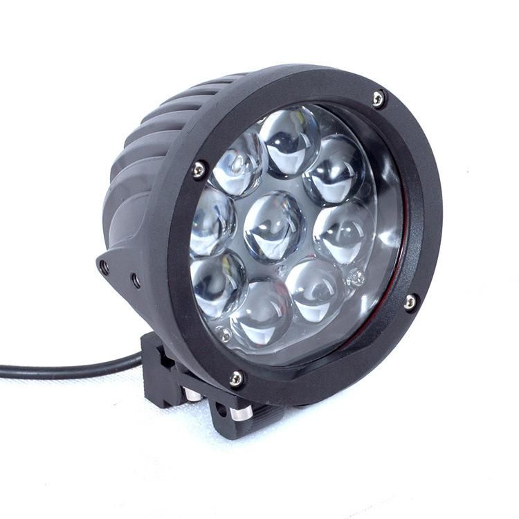 12 24V 6000K IP68 45W LED Offroad Work Light with 4D Lens