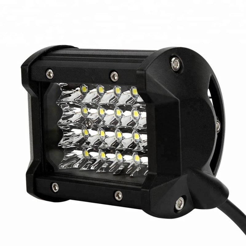 Waterproof 4inch 72W 144W 4 Row LED Work Light for off-Road Truck Jeep ATV SUV Boat