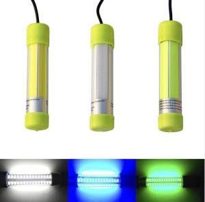 12V 20W White Blue Green COB LED Underwater Attracting Fishing Light