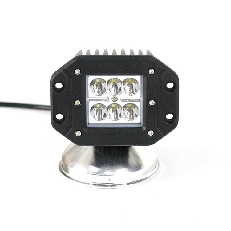 18W Spot Cube Pods LED Work Light for Jeep Wrangler Jk Offroad SUV