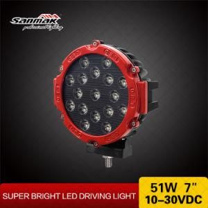 51watt Round LED Driving Work Lamp