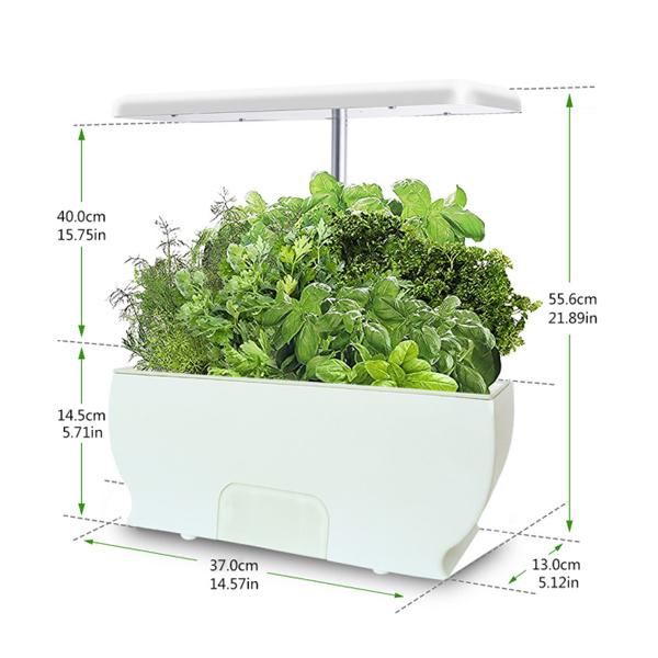 High Quality Indoor Garden Greenhouse IP65 Waterproof Panel Home Hydroponic LED Grow Light W/Automatic Watering&Fertilizing Pump