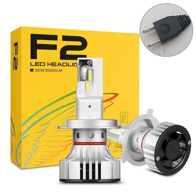 F2 Super Bright Car LED Headlight H4/H13/9004/9007 Hi/Lo Light