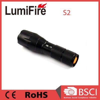 1000lumens CREE Xm-L T6 Zoom LED Rechargeable Torch