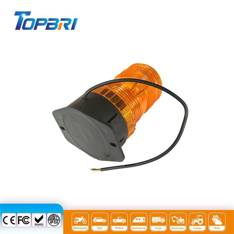 110V Amber LED Warning Forklift Flashing Beacon Safety Strobe Lights