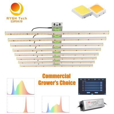 1000watt 10 Bar Full Spectrum Spider Qb Hydroponic LED Grow Light 2021 4*4 FT (Customization available)