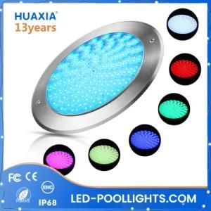 IP68 Ultrathin 316ss RGB 18W 35W Under Water Lamp LED Swimming Pool Light