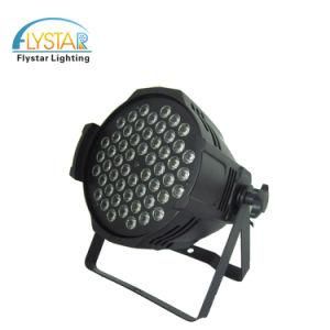 54PCS 3W RGBW Stage Lighting LED PAR 64 Can Light