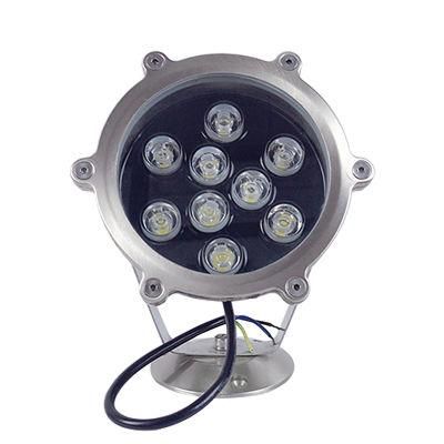 Best Quality IP68 18W Stainless Steel LED Underwater Light Use in Outdoor Swimming Pool