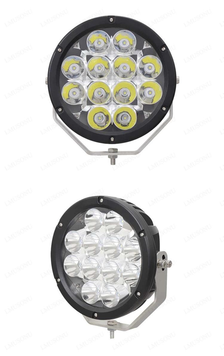 9 Inch Car LED Spot Light 120W Auxiliary Driving Light for Trucks