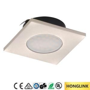 Ce 1.5W Recessed Inside Cabinet Square LED Under Cabinet Light