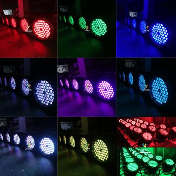 54X3w RGB 3in1 Outdoor Waterproof LED PAR Can Stage Lighting