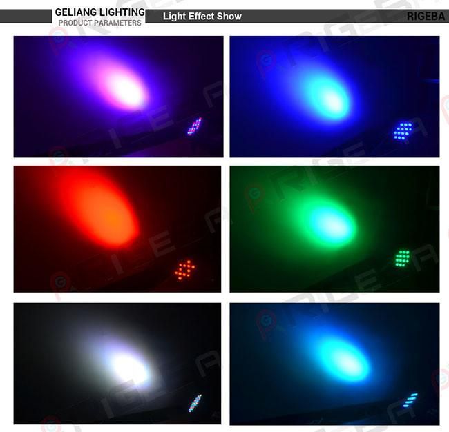 Stage Light DMX Control RGBW LED 54 3W PAR Light