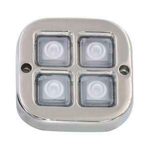 4W 12W 20W Wall Mounted Square Submarine Waterproof IP68 Marine Yacht Ceiling Downlight LED Underwater Boat Lights