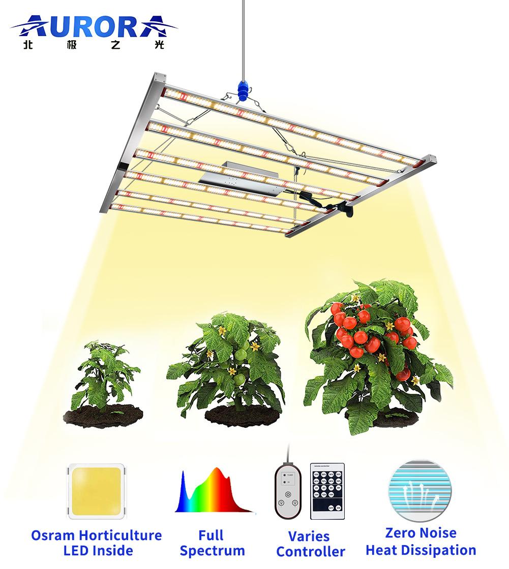 Aurora 500W 600W Wholesale Panel Vegetable Plants LED Growing Light