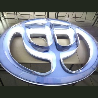 LED Standing Vacuum Forming Acrylic PC and ABS Pylon Car Logo Signage for Suburu