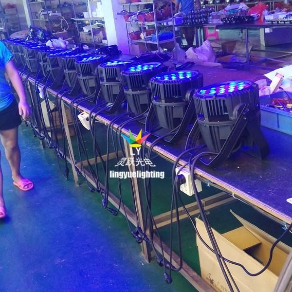 Outdoor Waterproof DMX Light 54X3w LED PAR Can