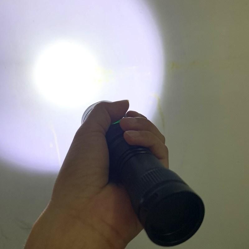 Use 21700 Battery LED P70 Waterproof Torch Lamp Diving Flashlight
