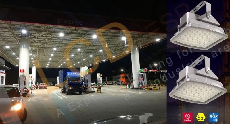 The Ex Approved Super Bright Refineries Petrochemical Industry 24050lm Optimal Control of Light LED Flood Light 120W 150W 200W Atex Directive 94/9/Ec LED Light