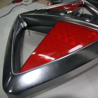 Mirror Polished Auto Brand Car Logo Sign for Toyota