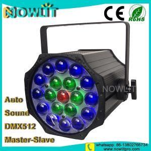 19PCS RGBW LED 4in1 LED PAR 64 Can Stage Lighting