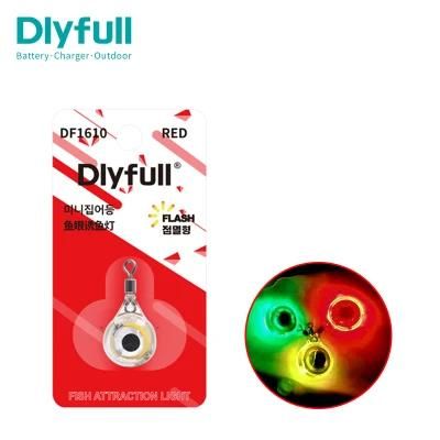 Dlyfull New Design High Quality Mini 15*25*8mm Durable Red Night Fishing Df1610 Fisheye Light
