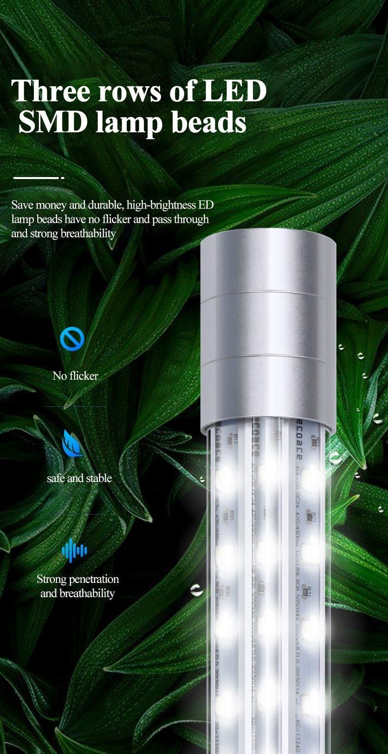 Yee Hot New Product Aquarium Light Glass Fish Tank LED Light