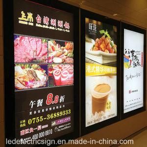Restaurant LED Menu Board Advertising for Light Box Display