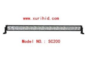 Curved 200W CREE LED Light Bar CE, RoHS, IP67, 4X4 LED Lighting, Single Row LED Auto Lamp