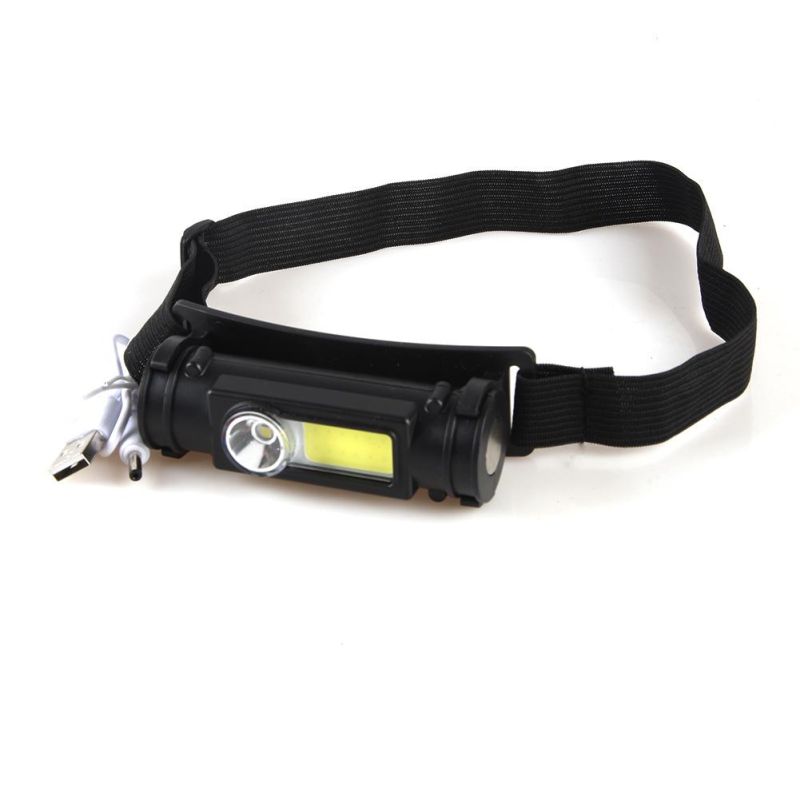 Yichen Rechargeable LED Headlamp with Dual Light Source