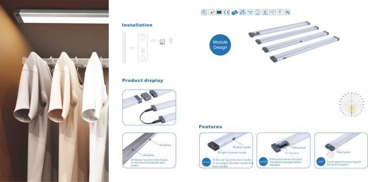 12V/24V LED Motion Sensor Cabinet Light Kitch Under Cabinet