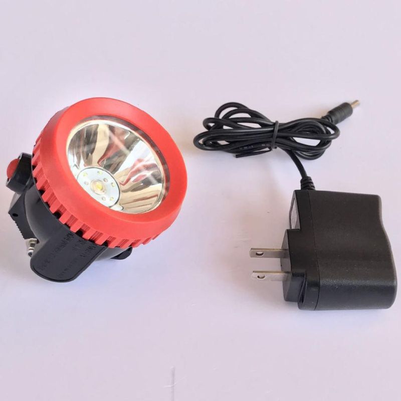 LED Rechargeable Cordless Mining Cap Head Lamp Kl2.5lm