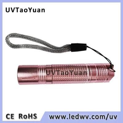High Quality Mini UV LED Portable Flashlight 365nm 0.5-3W UV Torch Light