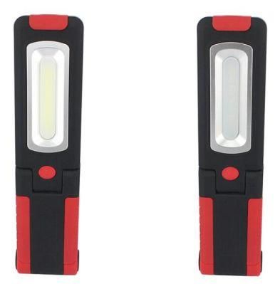 LED Dry Battery Operated Work Light with Magnet and Hook