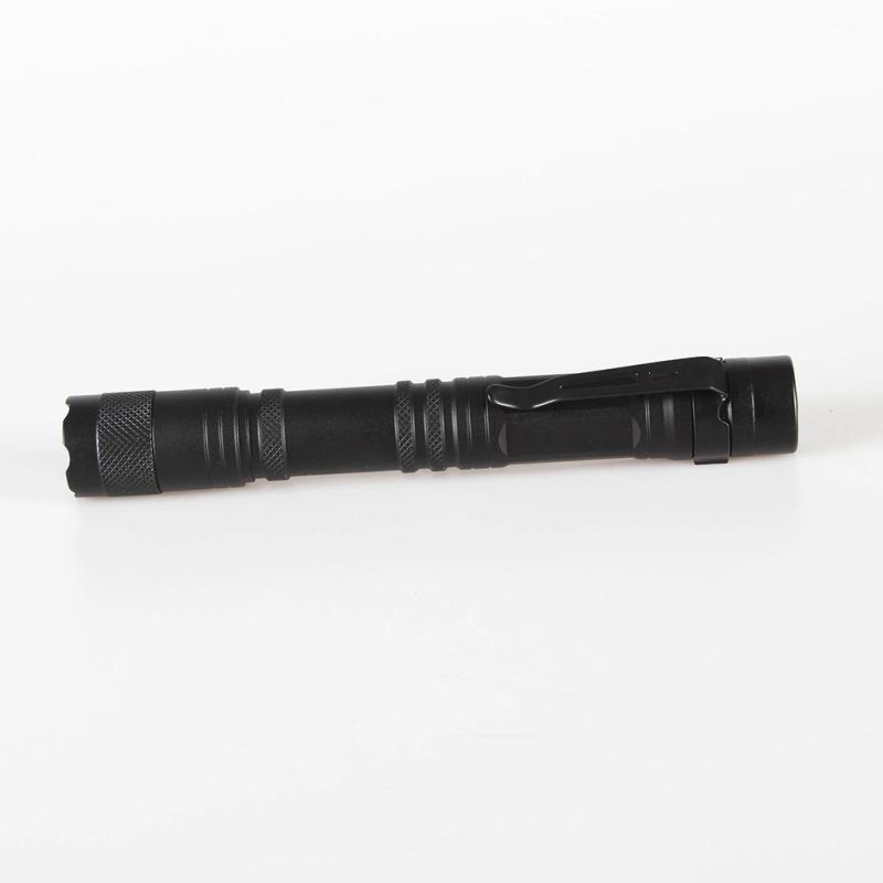 Yichen Pen Shape Aluminum Alloy LED Flashlight with Pocket Clip for Work Light