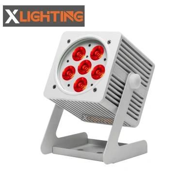 Mini LED Projector 12PCS RGBWA UV IP65 Flight Case for LED PAR Light