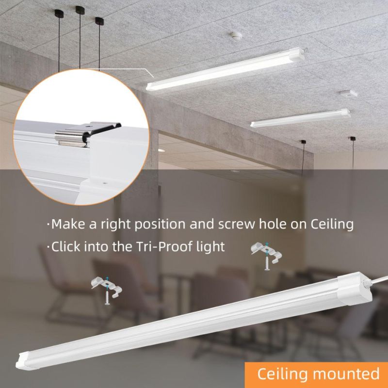 Chinese Factory 0.6m Aluminum Profile High Efficient Linkable LED Linear Shop Lights